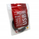 Extradigital Відео кабель HDMI to HDMI, 1.5m, позолочені конектори, 1.3V